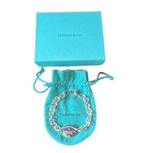 Authentic Vintage Tiffany & Co. "Return to Tiffany" Oval Tag SS Bracelet - EUC